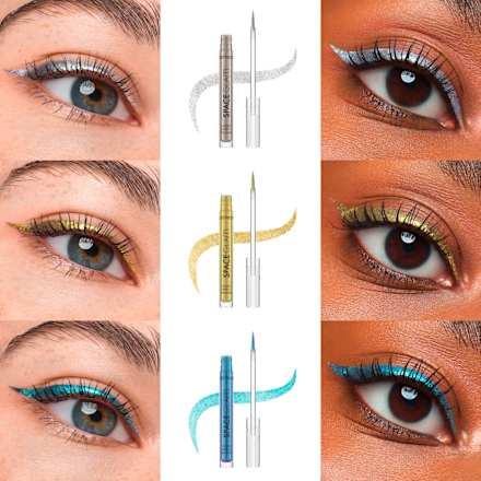 Eyeliner Space Glam Liquid Effect 020 Galactic Glitter CATRICE