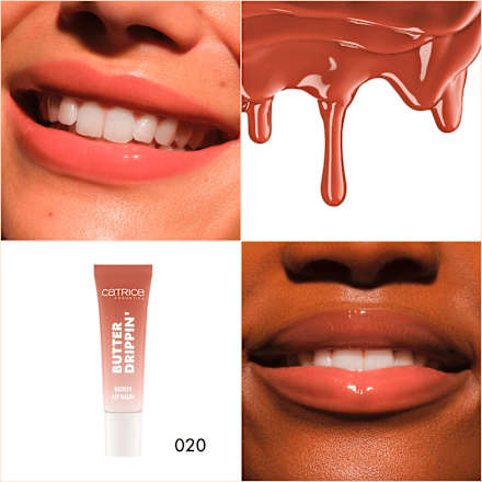 Lippenbalsam Butter Drippin' Glossy 020 Maple Latte CATRICE