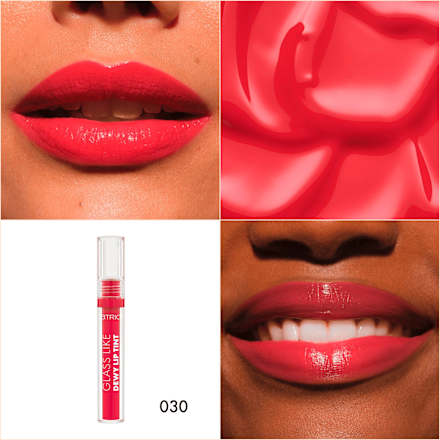 Lipgloss Glass Like Dewy Lip Tint 030 Happy Lips, Happy, Life CATRICE