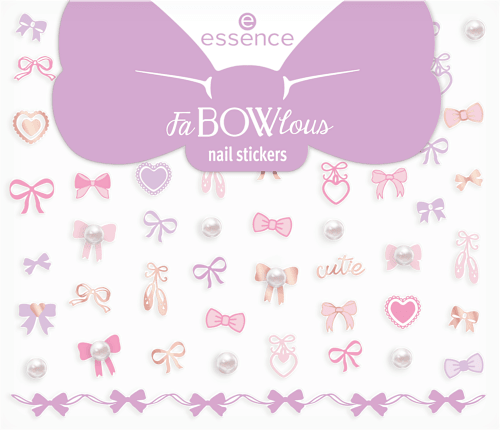 Nagelsticker Fabowlous 01 Ballet of Bows! essence