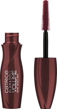 Mascara Eternal Red Glam & Doll Volume Mini C01 Burgundy  CATRICE
