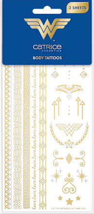 Körpertattoos Wonder Woman CATRICE
