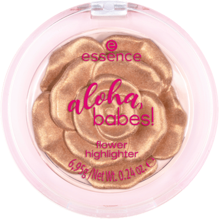 Highlighter Aloha, Babes! Flower 01 Paradise. Glow. Repeat.  essence
