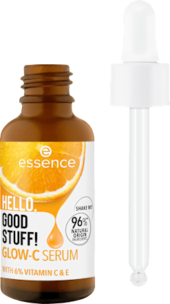 sérum hello, good stuff! glow-c essence