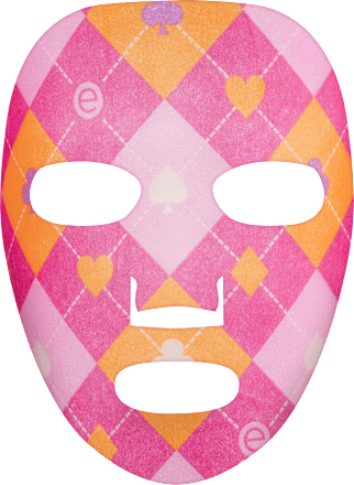 Maska za obraz Queen of Pink, v obliki robčka essence