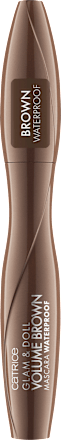 Glam & Doll Volume vodootporna maskara – Brown  CATRICE