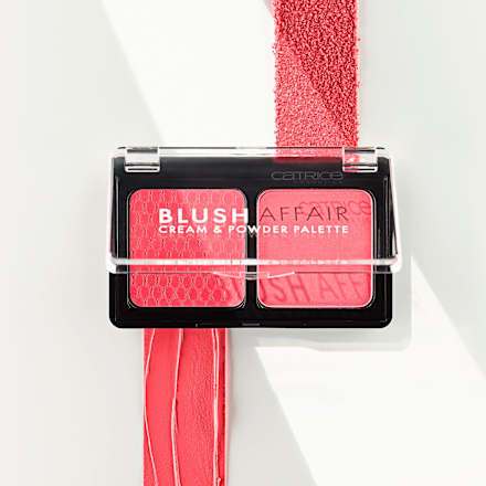 Fard de obraz cremos și pudră Blush Affair 010 Stunning Strawberry CATRICE