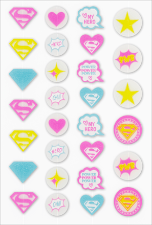 Anti-Pickel Patchesset Superman Bedruckt essence