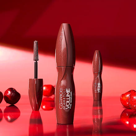 Mascara Eternal Red Glam & Doll Volume Mini C01 Burgundy  CATRICE