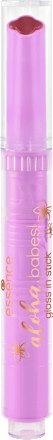 Lippenstift Aloha Babes! Gloss in Stick 01 Sunny Bliss, Flower Kiss  essence