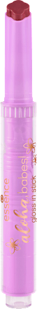 Lippenstift Aloha Babes! Gloss in Stick 01 Sunny Bliss, Flower Kiss  essence