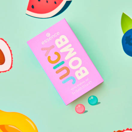 JUICY BOMB poklon set sjajeva za usne - 02 Sweet & Glossy! essence