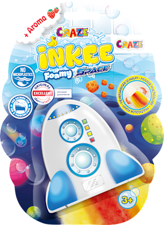 Badezusatz Foamy Space sortiert CRAZE