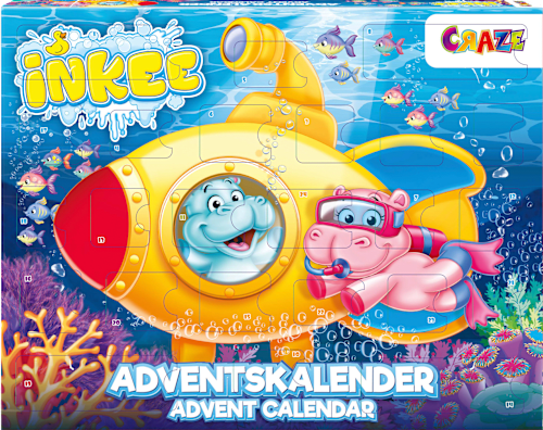Adventskalender INKEE Badespaß CRAZE