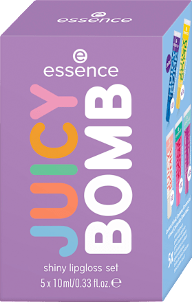 JUICY BOMB poklon set sjajeva za usne - 02 Sweet & Glossy! essence