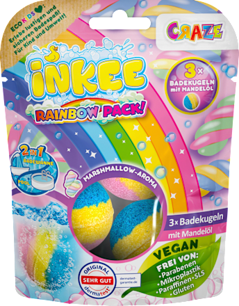Badebombe Rainbow Pack CRAZE