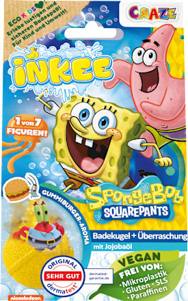 Kinder Badezusatz Badebombe Sponge Bob CRAZE
