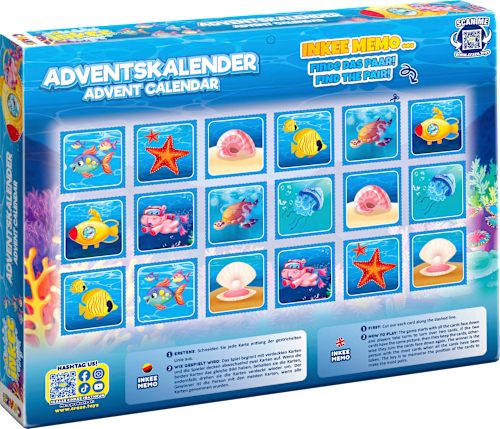 Adventskalender INKEE Badespaß CRAZE