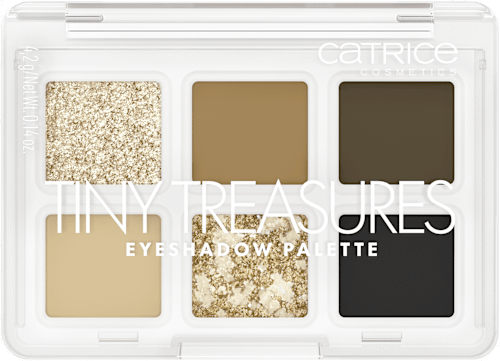 Paletka očných tieňov Tiny Treasures - 010 Everyday Essentials CATRICE