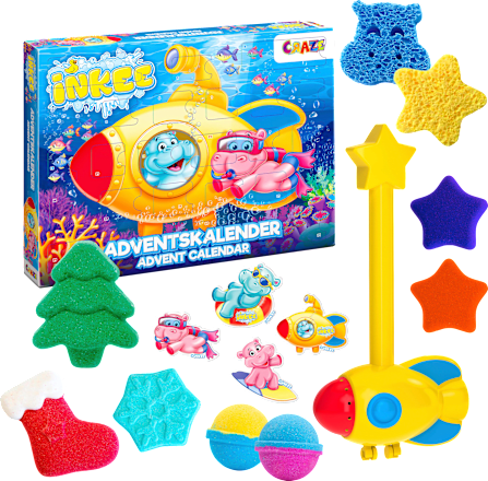 Adventskalender INKEE Badespaß CRAZE