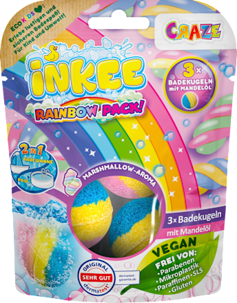 Badebombe Rainbow Pack CRAZE