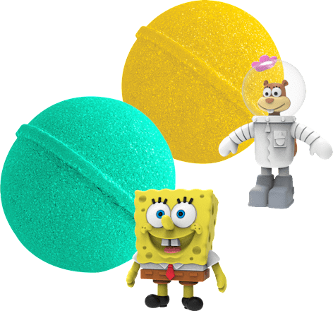 Kinder Badezusatz Badebombe Sponge Bob CRAZE