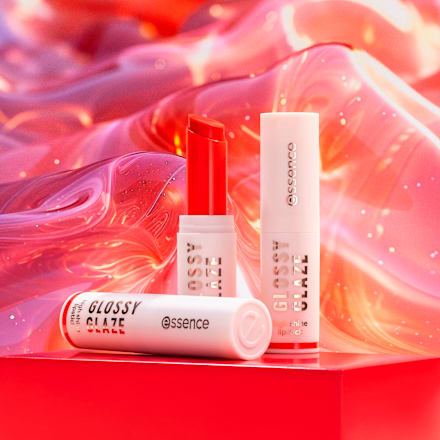 Glossy Glaze ruž za usne – 04 Red-dy For The Day essence