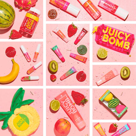 Lipgloss Juicy Bomb Party 02 Luminous Lime essence