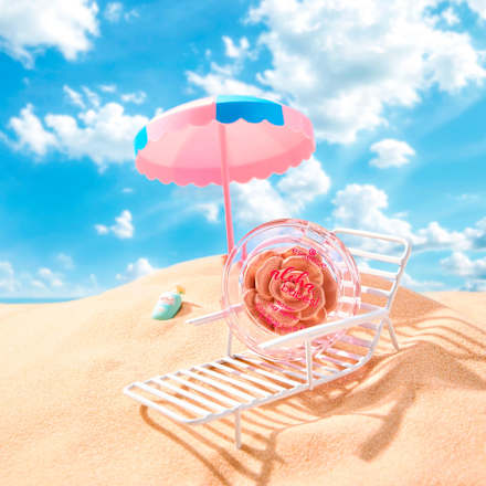 Highlighter Aloha, Babes! Flower 01 Paradise.Glow. Repeat essence