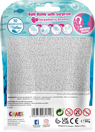 Kinder Badezusatz Badebombe Surprise Mermaid CRAZE