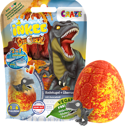 Kinder Badezusatz Badebombe Surprise Dino CRAZE