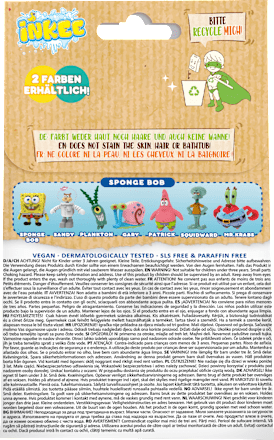 Kinder Badezusatz Badebombe Sponge Bob CRAZE