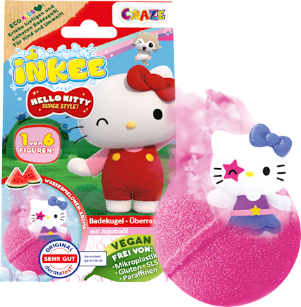 Kinder Badezusatz Badebombe Hello Kitty CRAZE