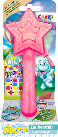 Kinder Badezusatz Zauberstab + Badedrops  CRAZE