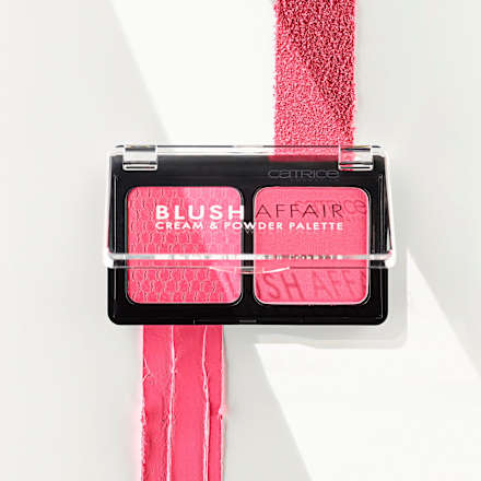 Paletka líceniek Blush Affair Cream & Powder - 020 Pleasing Pink CATRICE