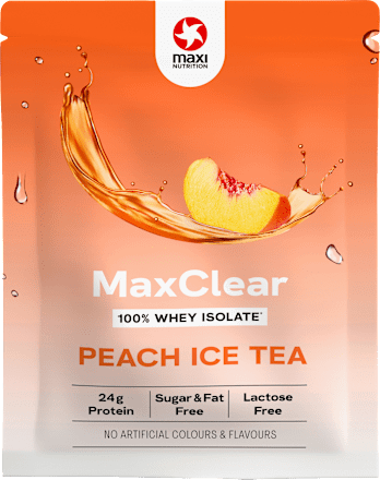 Whey Protein Peach Ice Tea maxiNUTRITION
