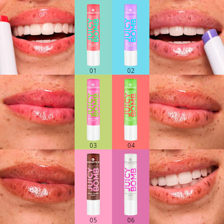 JUICY BOMB glossy butter balzam za usne - 02 So Berry Cute essence