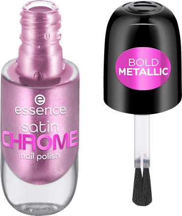 Lac de unghii satin CHROME 02 Artificial Pinktelligence essence