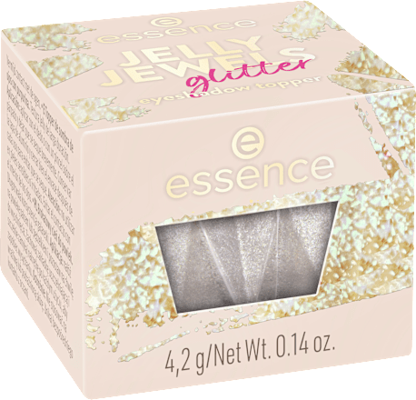 Fard de pleoape Topper Jelly Jewels Glitter 01 Golden Glam essence