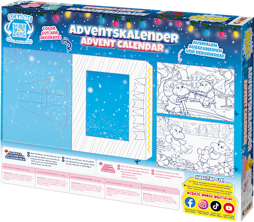 Adventskalender Hippo CRAZE