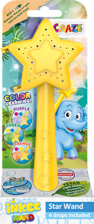 Kinder Badezusatz Zauberstab + Badedrops CRAZE