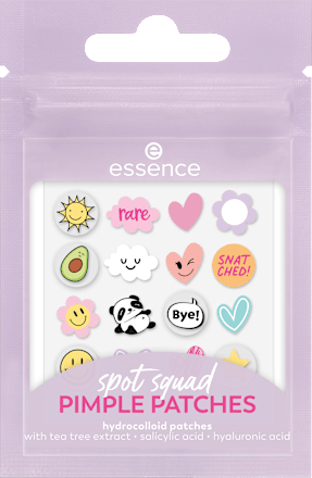 Cerotti imperfezioni viso spot squad PIMPLE PATCHES essence