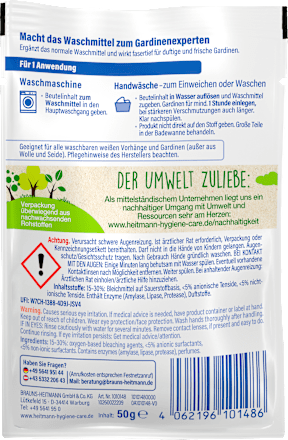 Waschmittel Brillantweiss Vorhänge & Gardinen Heitmann