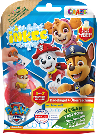 Kinder Badezusatz Badebombe Paw Patrol  CRAZE