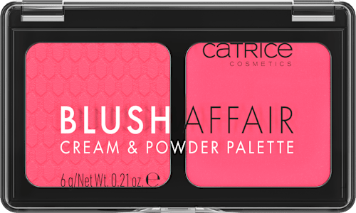 Paletka líceniek Blush Affair Cream & Powder - 020 Pleasing Pink CATRICE