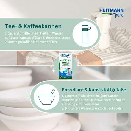 Bleichmittel Reine Sauerstoffbleiche HEITMANN pure