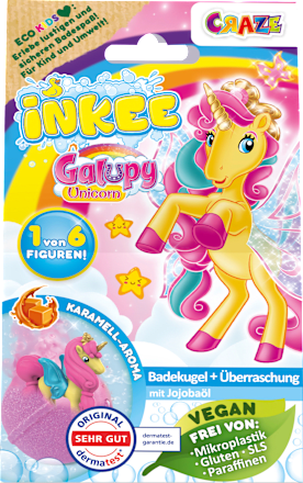 Kinder Badezusatz Badebombe Galupy Unicorn CRAZE