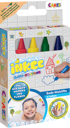 Bade-Malstifte Bath Crayons  CRAZE