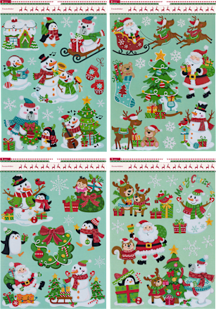 Fensterbild A3 mit Glitter  Dekorieren & Einrichten