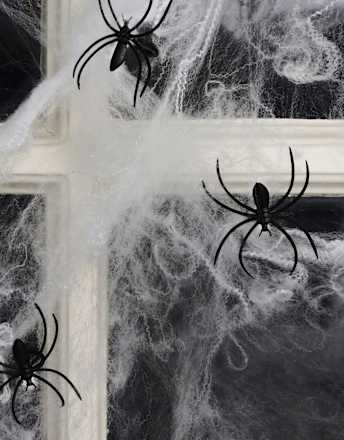 Spinnennetz mit 3 Spinnen Dekorieren & Einrichten